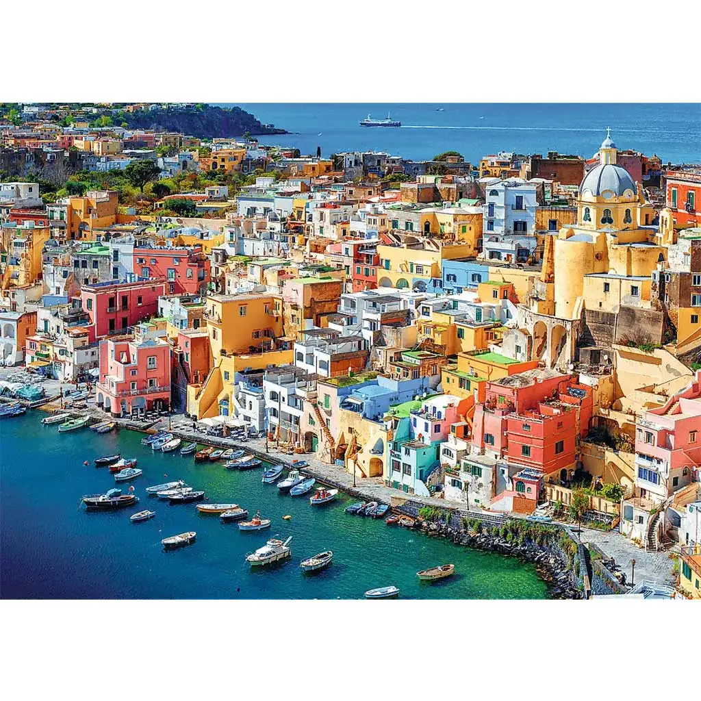 imagen de Procida, Campania, Italia puzzle de 500 piezas - Trefl 2