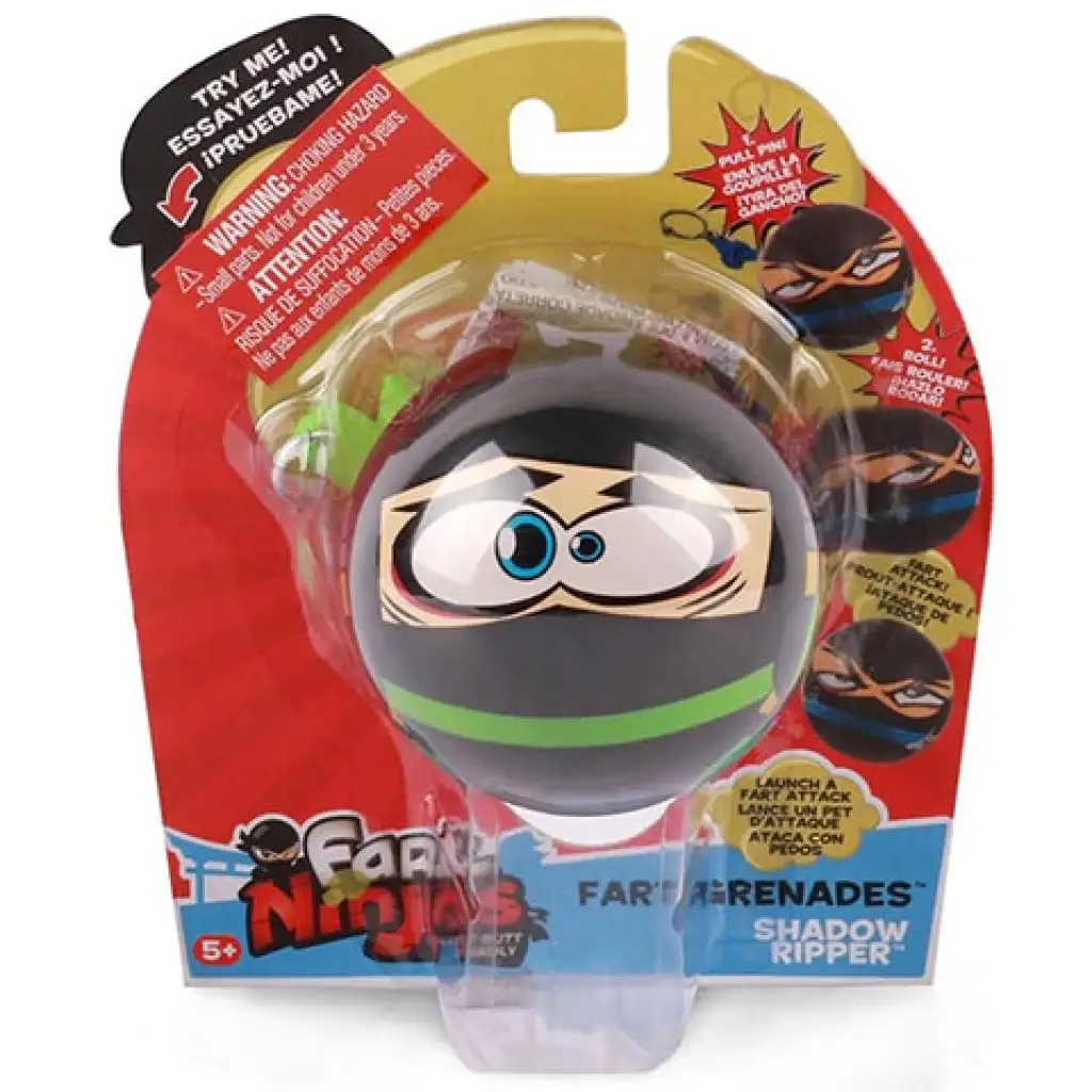 imagen de Puki Ninja pedo granadas - Desgarrador de sombras 1