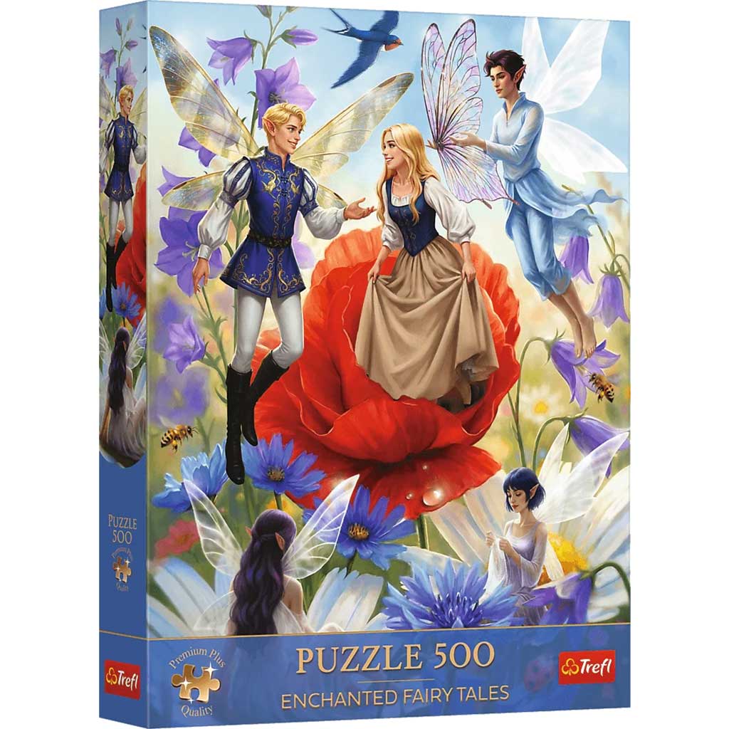 imagen de Pulgarcita premium puzzle de 500 piezas - Trefl 1