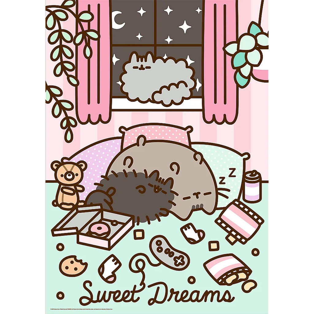 imagen de Pusheen dulces sueños rompecabezas de 1000 piezas - Trefl 2