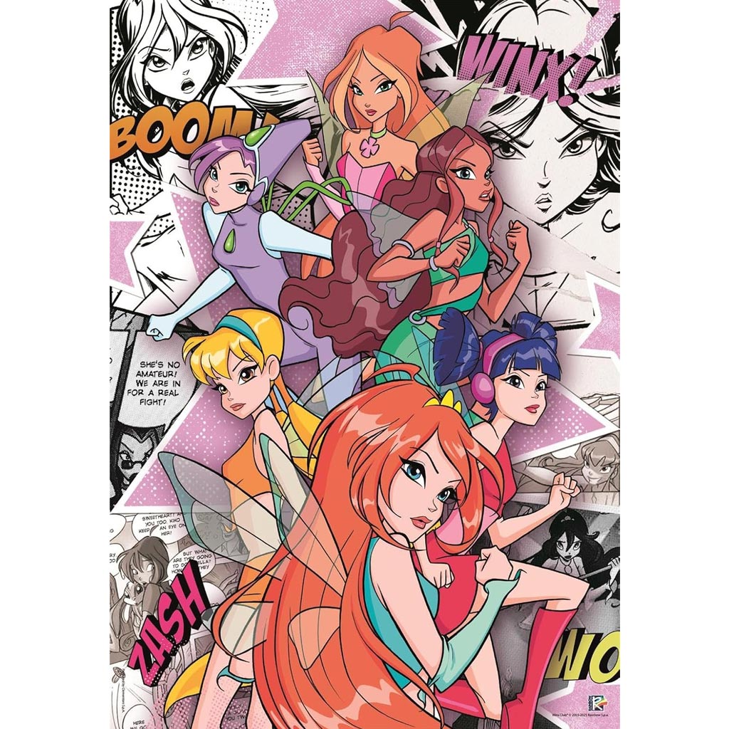 imagen de Puzle de 500 piezas de las hadas del Winx Club - Clementoni 2
