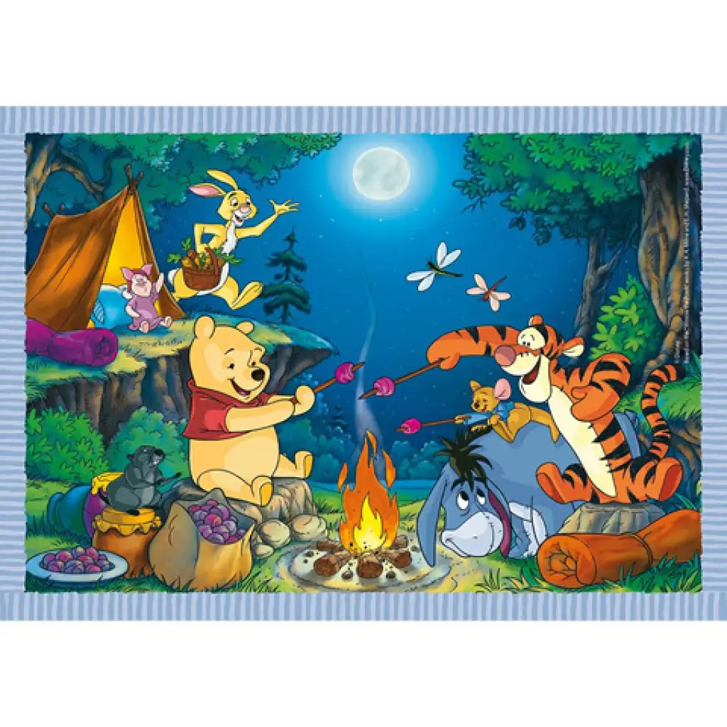 imagen de Puzzle 4 en 1 de Winnie the Pooh - Clementoni 3
