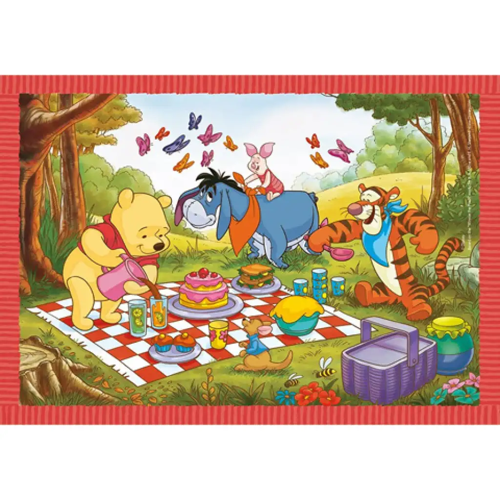 imagen de Puzzle 4 en 1 de Winnie the Pooh - Clementoni 4