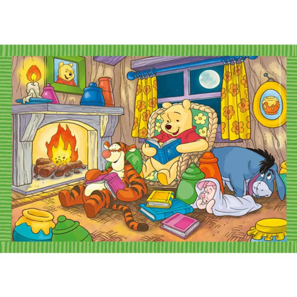 imagen de Puzzle 4 en 1 de Winnie the Pooh - Clementoni 5