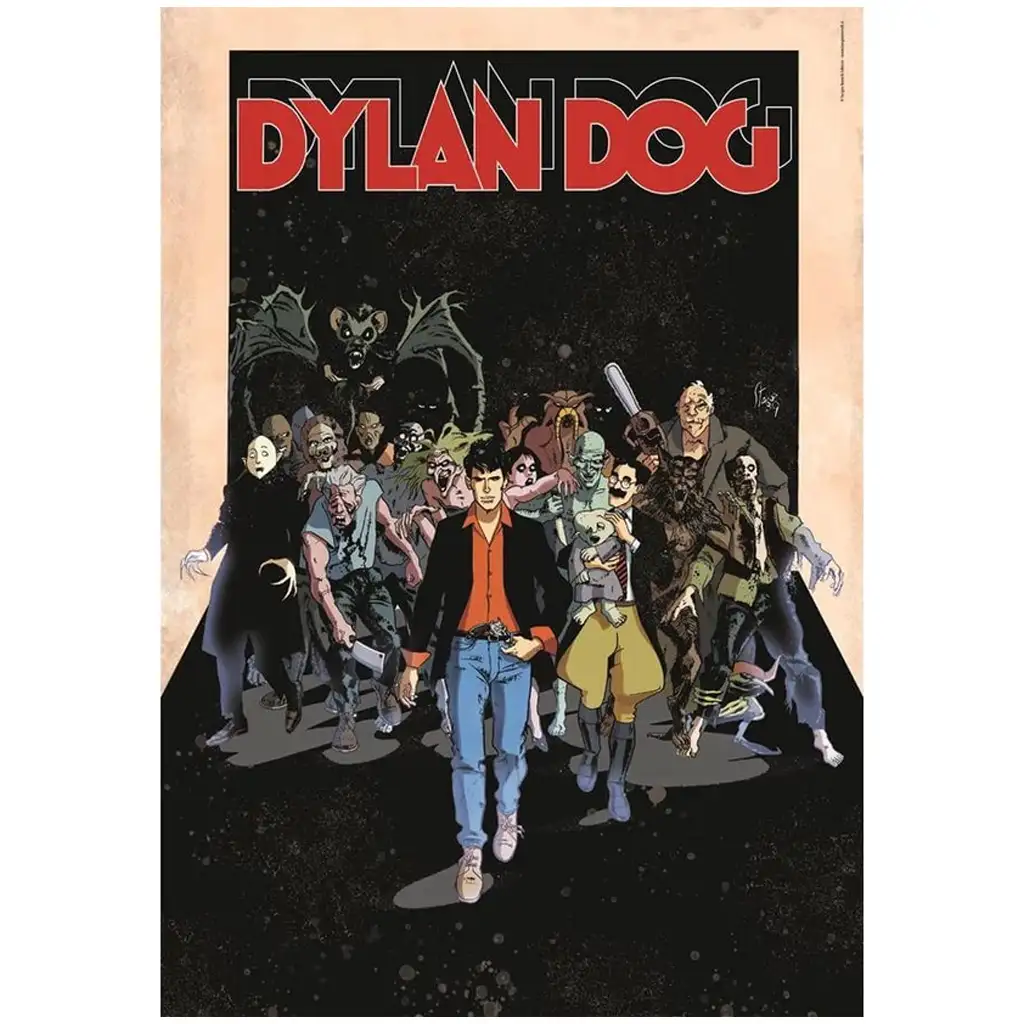 imagen de Puzzle de 1000 piezas de Dylen Dog con póster - Clementoni 2