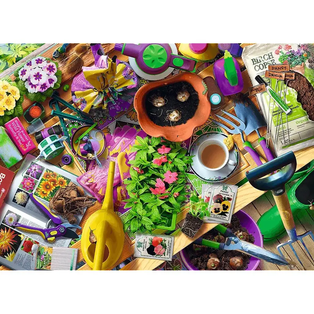 imagen de Puzzle de 1000 piezas de la jardinería - Trefl 2