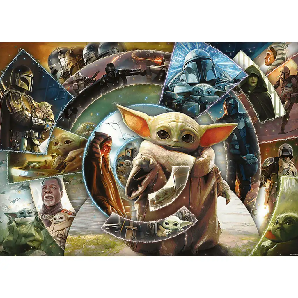 imagen de Puzzle de 1000 piezas de Star Wars Grogu - Trefl 2