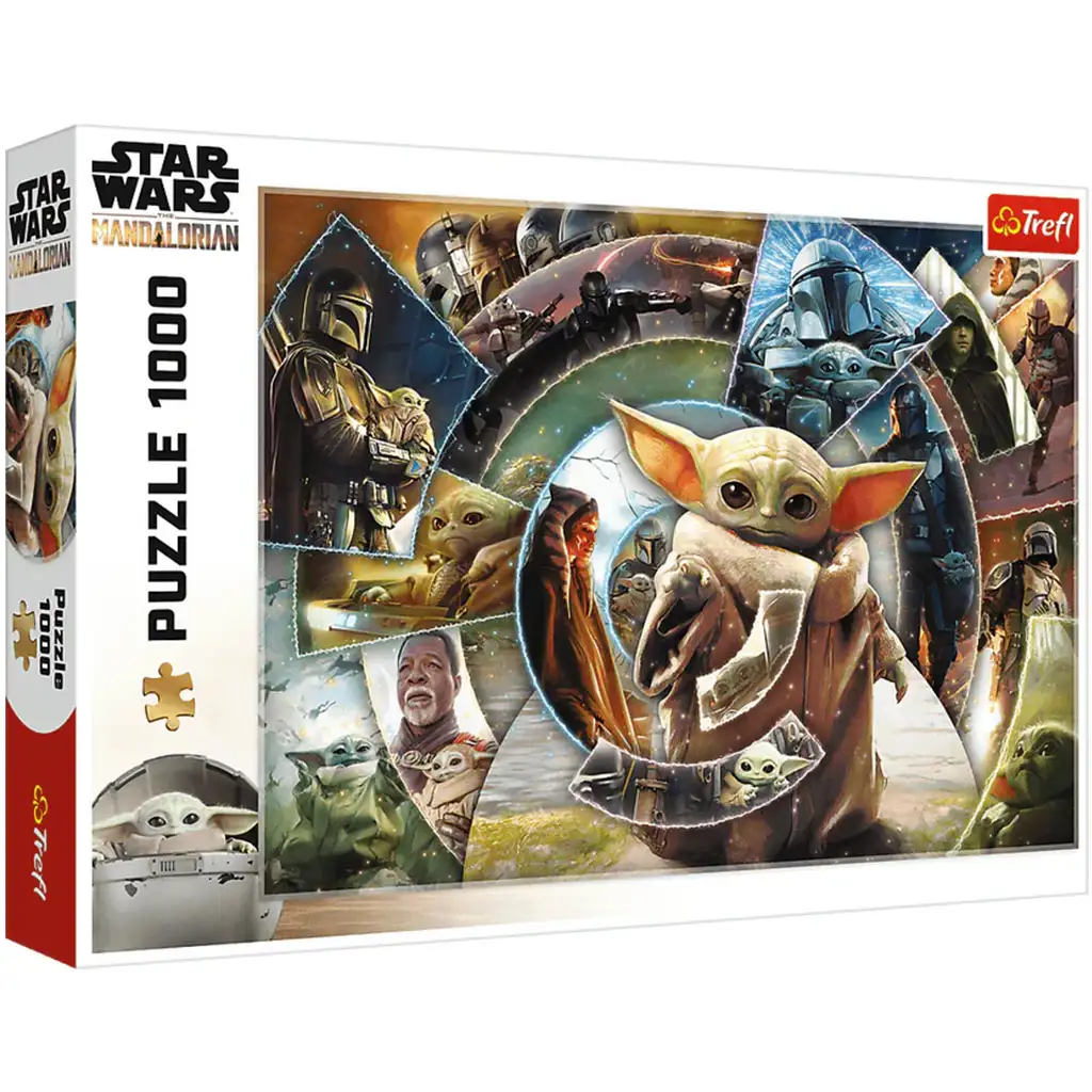 imagen de Puzzle de 1000 piezas de Star Wars Grogu - Trefl 1