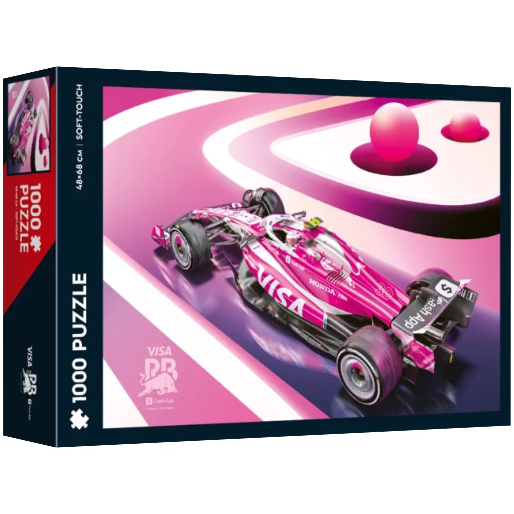 imagen de Puzzle de 1000 piezas Formula-1 VISA Cash App Soft-Touch - Trefl 1