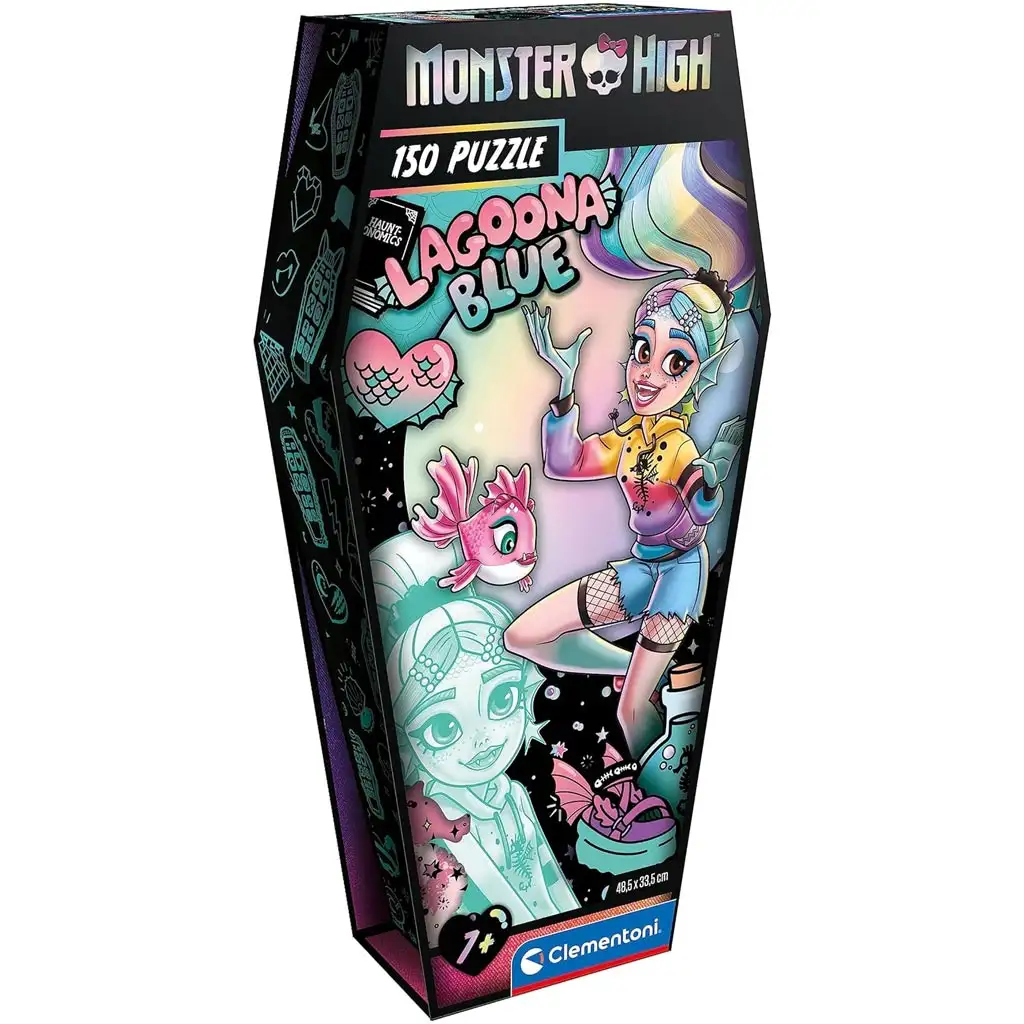 imagen de Puzzle de 150 piezas de Monster High Lagoona Blue - Clementoni 2