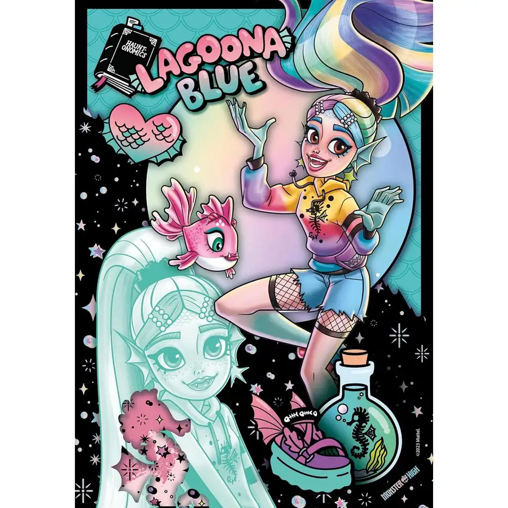 imagen de Puzzle de 150 piezas de Monster High Lagoona Blue - Clementoni 3