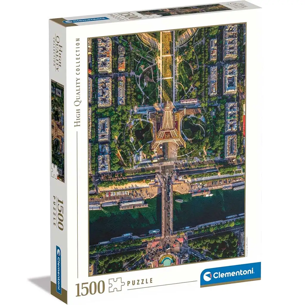 imagen de Puzzle de 1500 piezas HQC sobre París - Clementoni 1