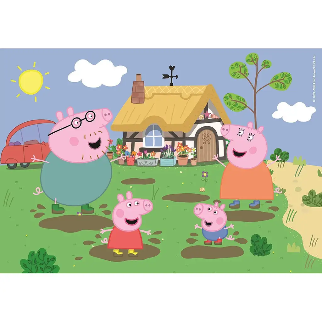 imagen de Puzzle de 30 piezas de Peppa cerdita - Clementoni 2
