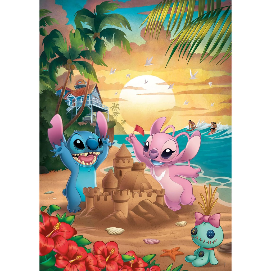 imagen de Puzzle de 500 piezas de Disney Stitch - Clementoni 2