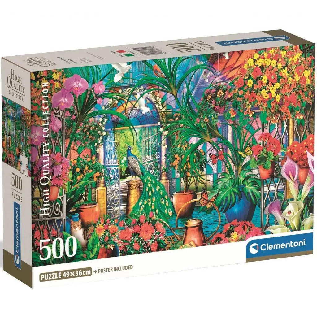 imagen de Puzzle de 500 piezas de los Cuidadores del Invernadero HQC - Clementoni 1