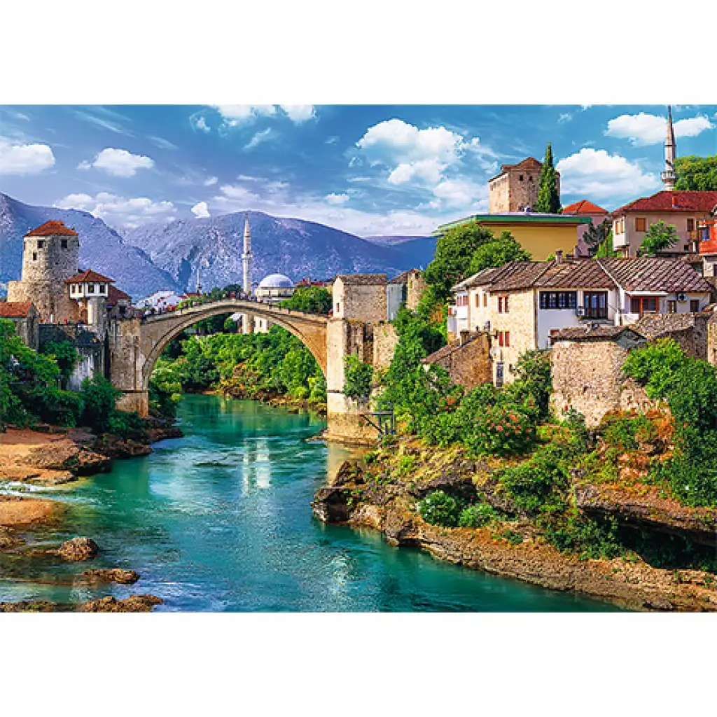 imagen de Puzzle de 500 piezas del Puente Viejo en Mostar - Trefl 2