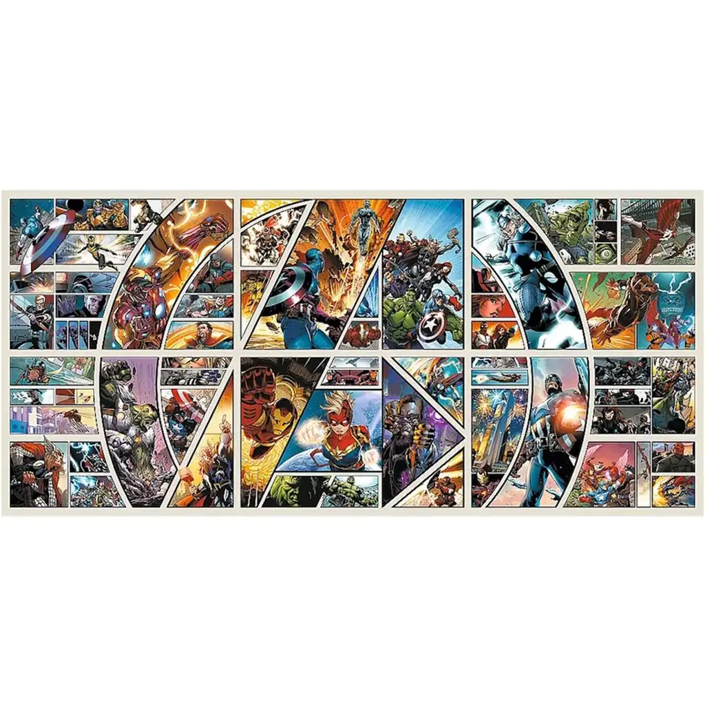 imagen de Puzzle de 9000 piezas de Marvel a través del universo de los cómics - Trefl 2