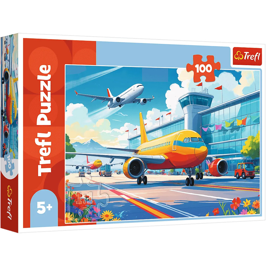 imagen de Puzzle de aeropuerto de 100 piezas - Trefl 1