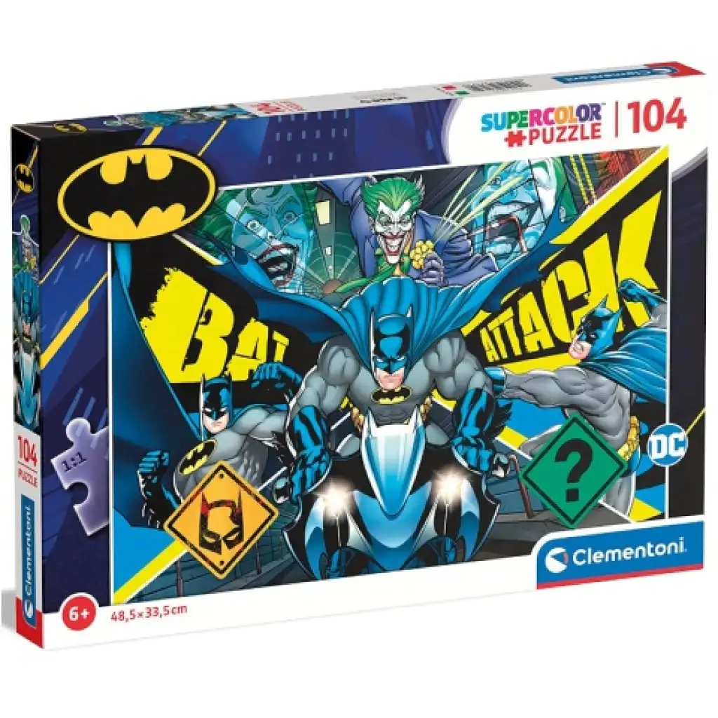imagen de Puzzle de Batman de 104 piezas - Clementoni 1