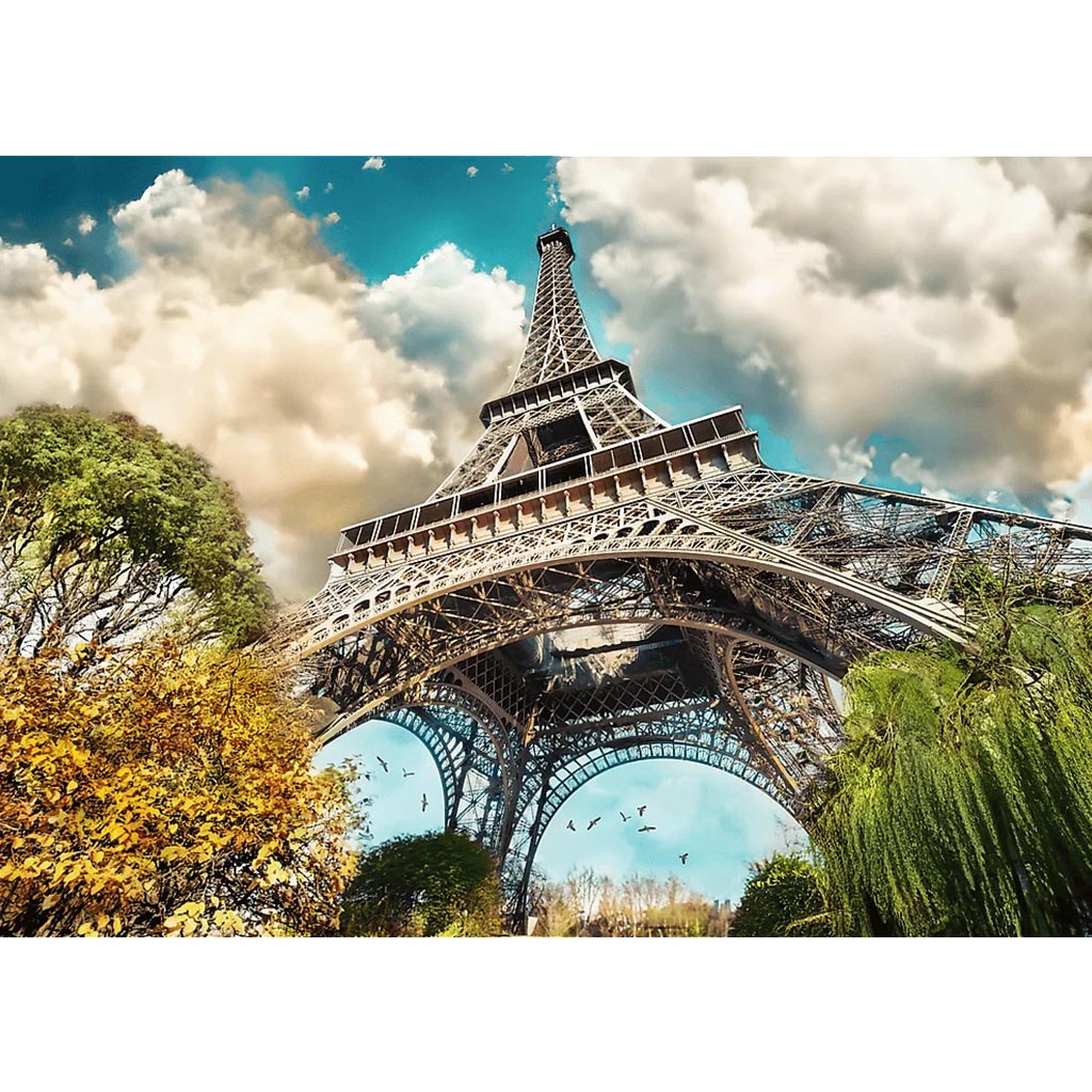 imagen de Puzzle de calidad Premium de 1000 piezas de la Torre Eiffel, París - Trefl 2