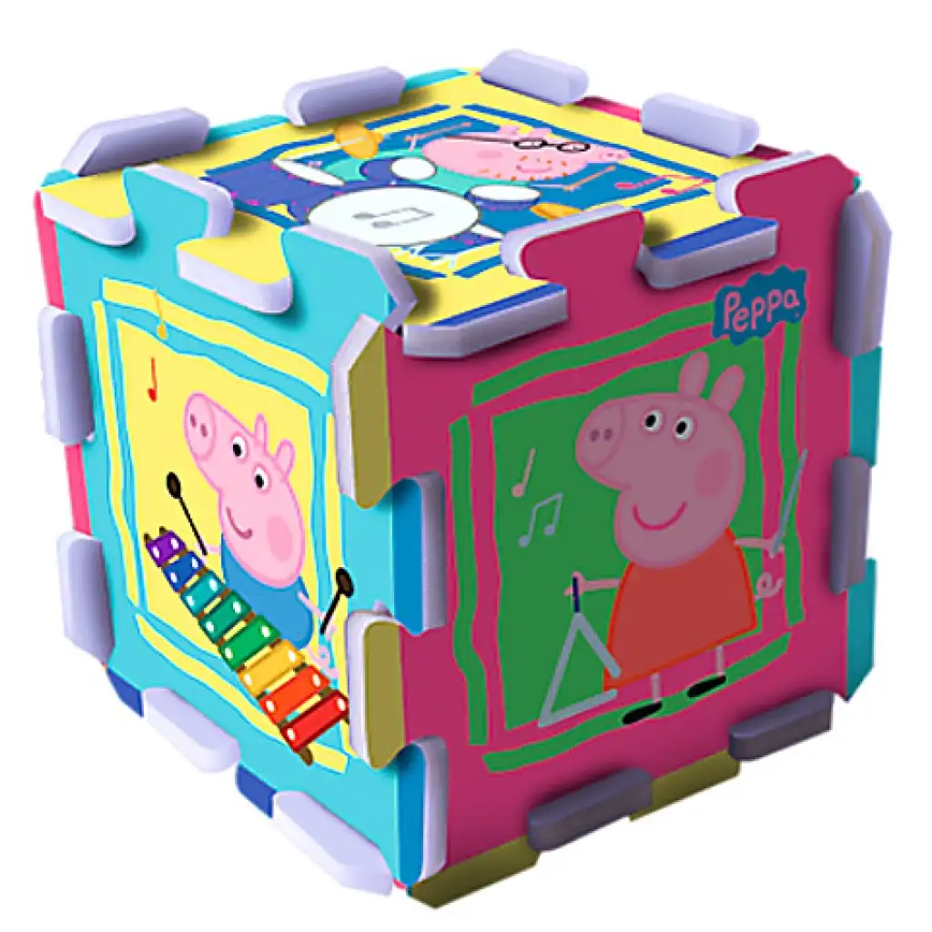 imagen de Puzzle de esponja de Peppa Pig - Trefl 2