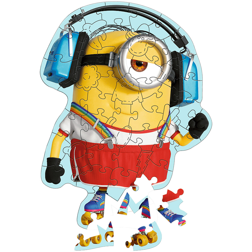 imagen de Puzzle de madera de 50 piezas de Minions - Trefl 2