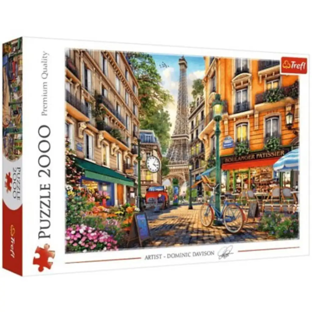 imagen de Puzzle de París por la tarde 2000 piezas - Trefl 1