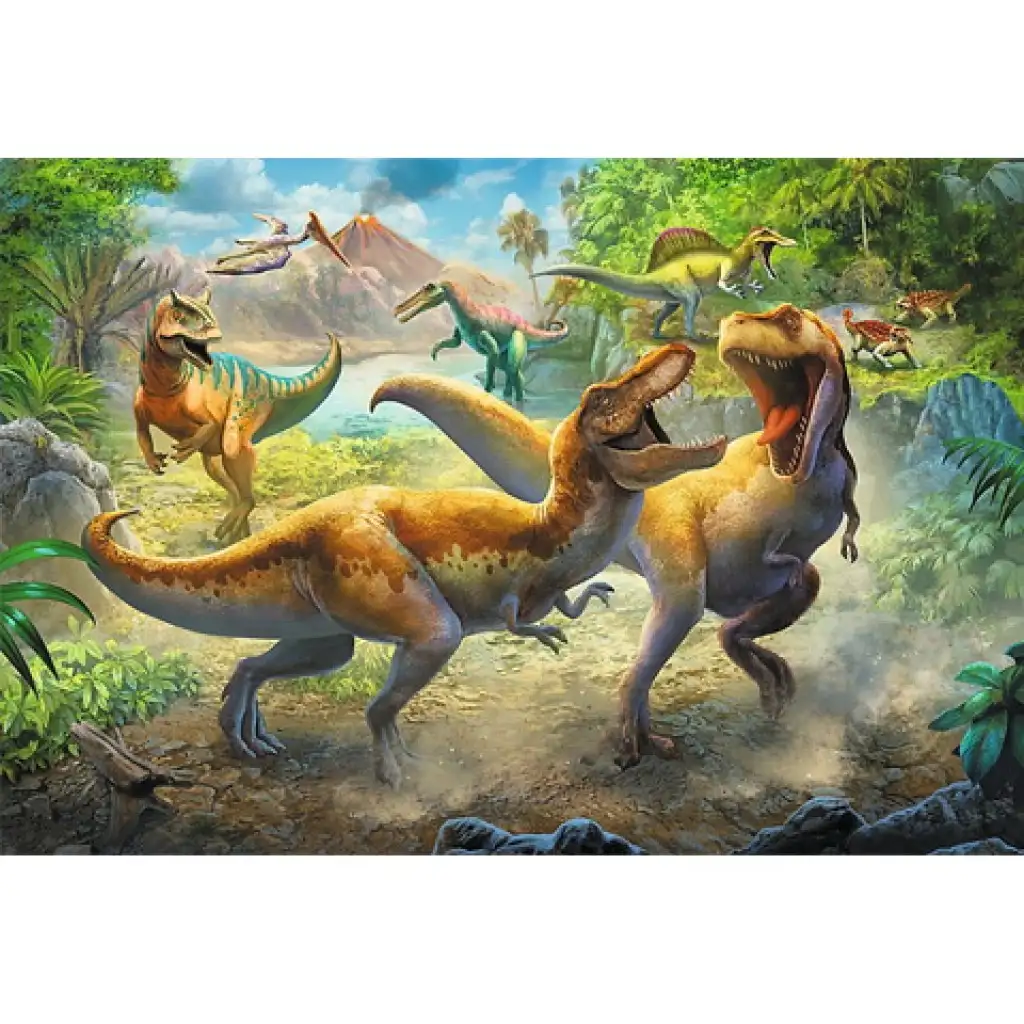 imagen de Puzzle de Tyrannosaurus Rex Luchador de 160 piezas - Trefl 2