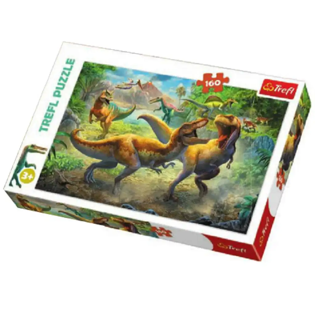 imagen de Puzzle de Tyrannosaurus Rex Luchador de 160 piezas - Trefl 1