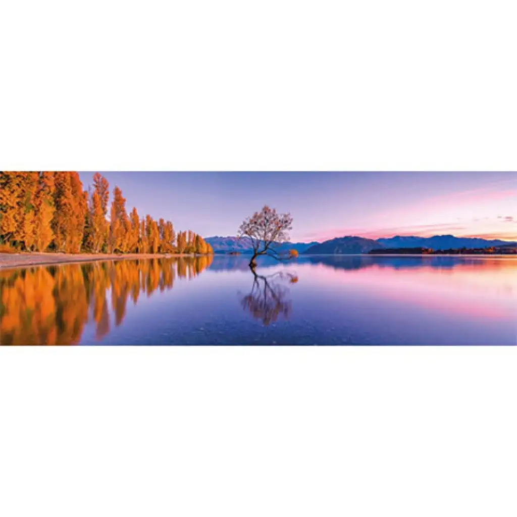 imagen de Puzzle panorámico de 1000 piezas del lago Wanaka, Nueva Zelanda HQC - Clementoni 2