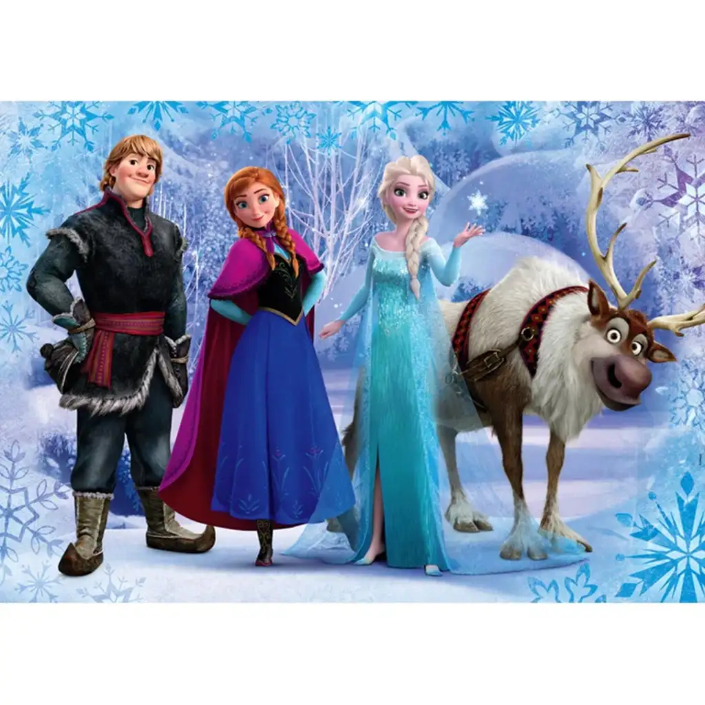 imagen de Puzzle supercolor de 20 piezas de la mágica aventura de Frozen - Clementoni 3