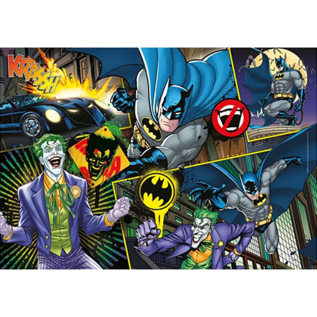 imagen de Puzzle Supercolor de Batman 104 piezas - Clementoni 2