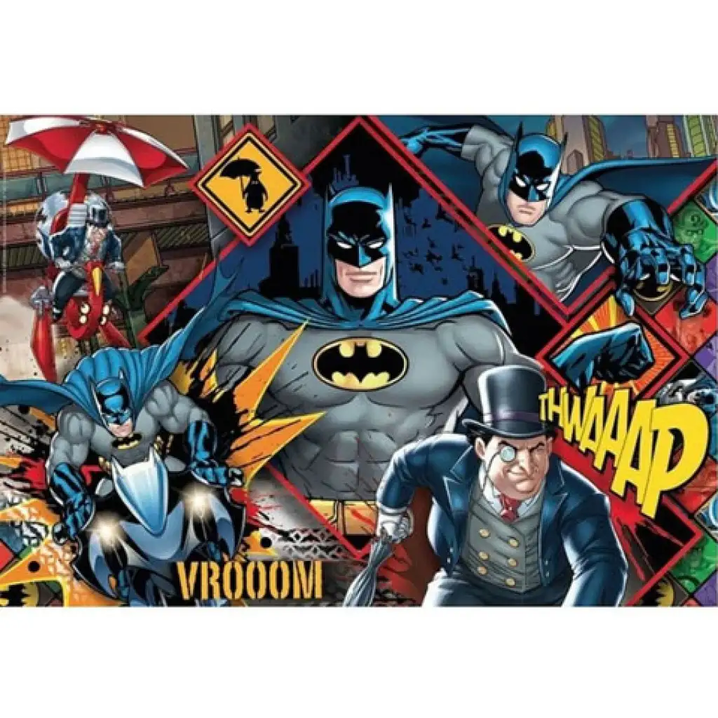 imagen de Puzzle Supercolor de Batman de DC Comics 180 piezas - Clementoni 2