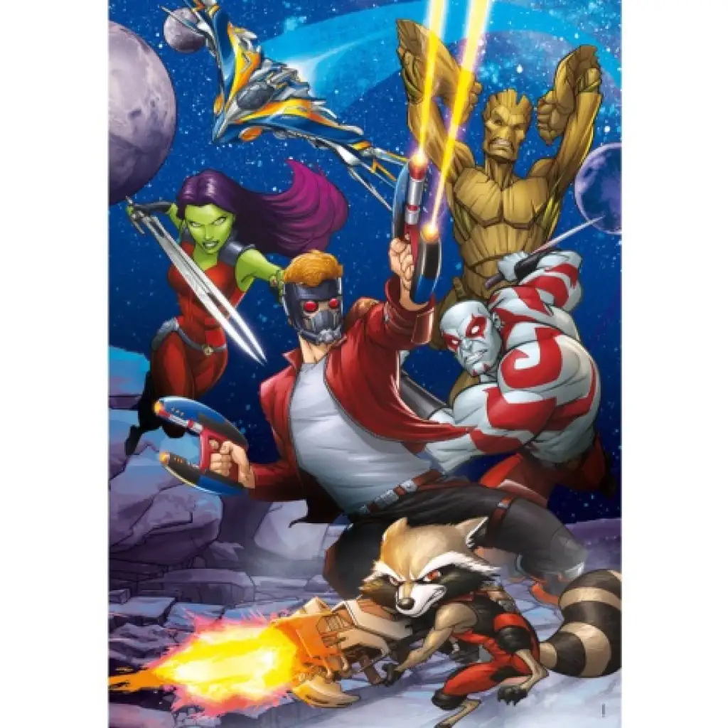 imagen de Puzzle Supercolor de Guardianes de la Galaxia de 180 piezas - Clementoni 2
