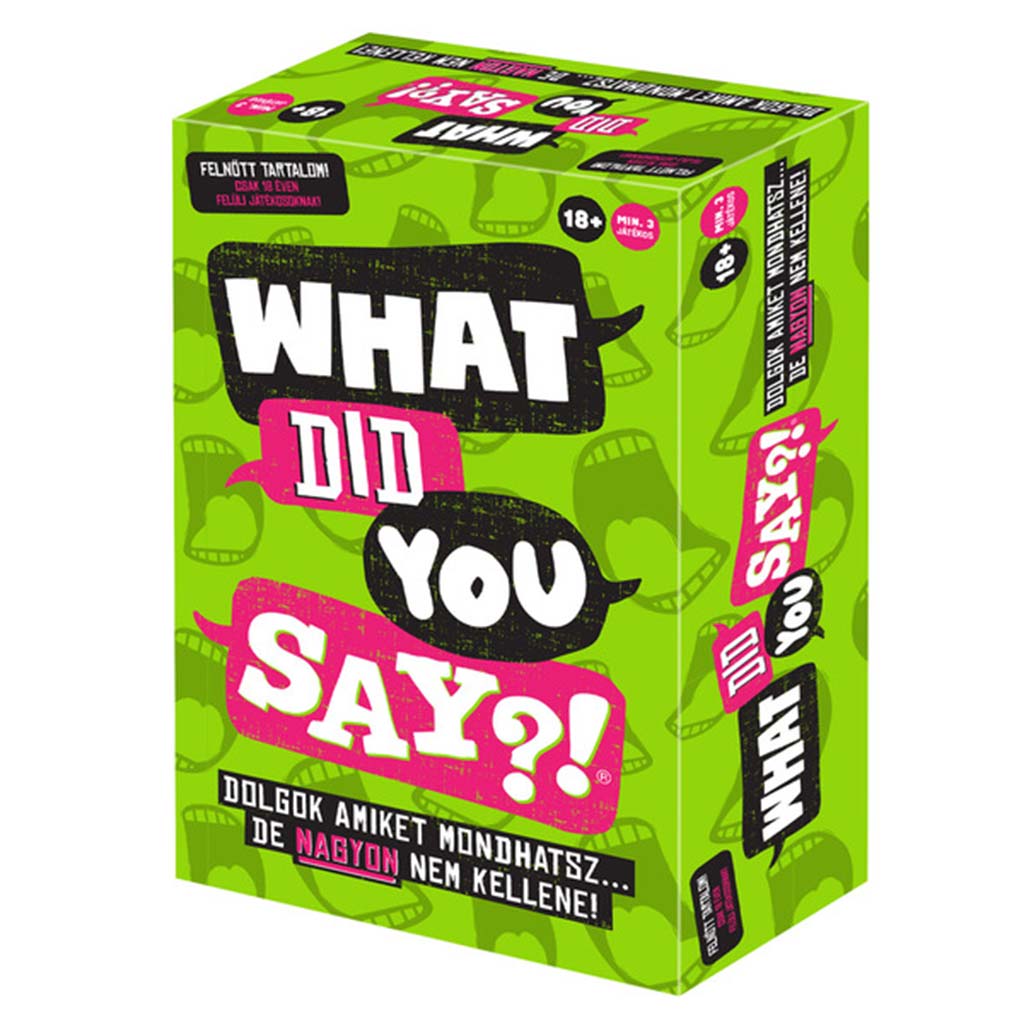 imagen de ¿Qué dijiste? juego de mesa para adultos 1