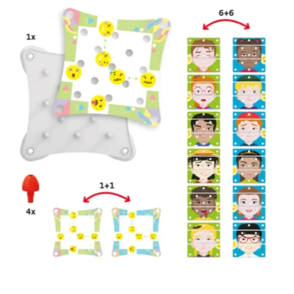 imagen de Quercetti: Crea una cara puzzle 3