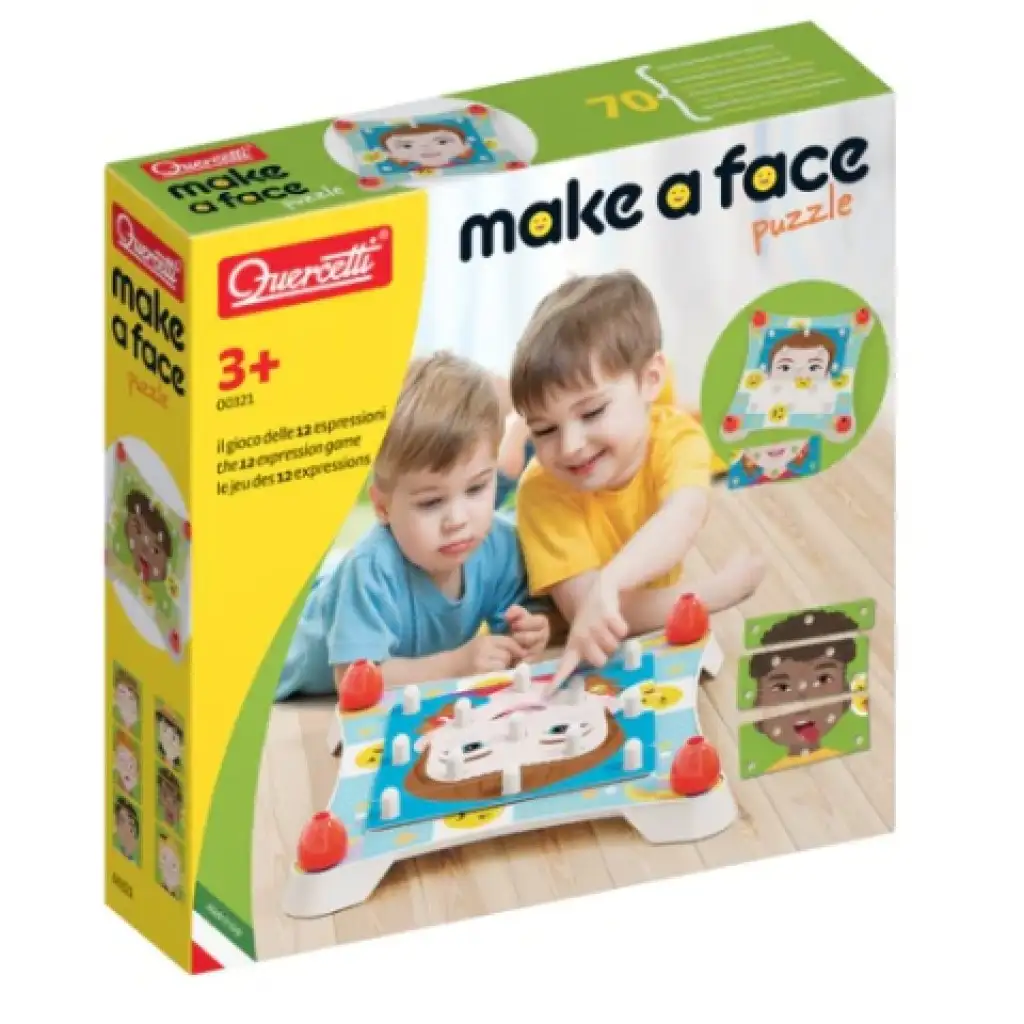 imagen de Quercetti: Crea una cara puzzle 1