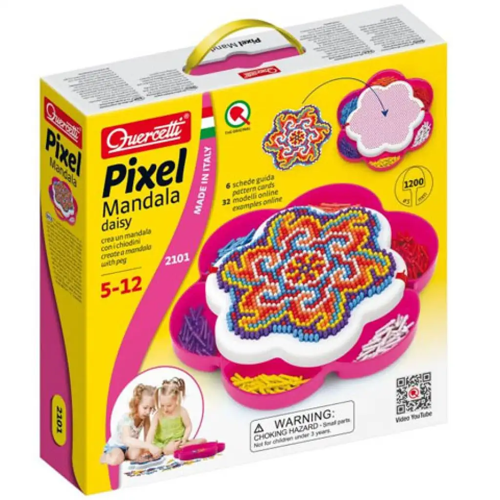 imagen de Quercetti: Creador de Mandala Pixel Daisy 1