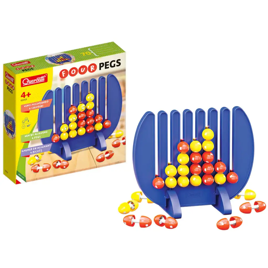 imagen de Quercetti: Cuatro en línea juego de mesa 1