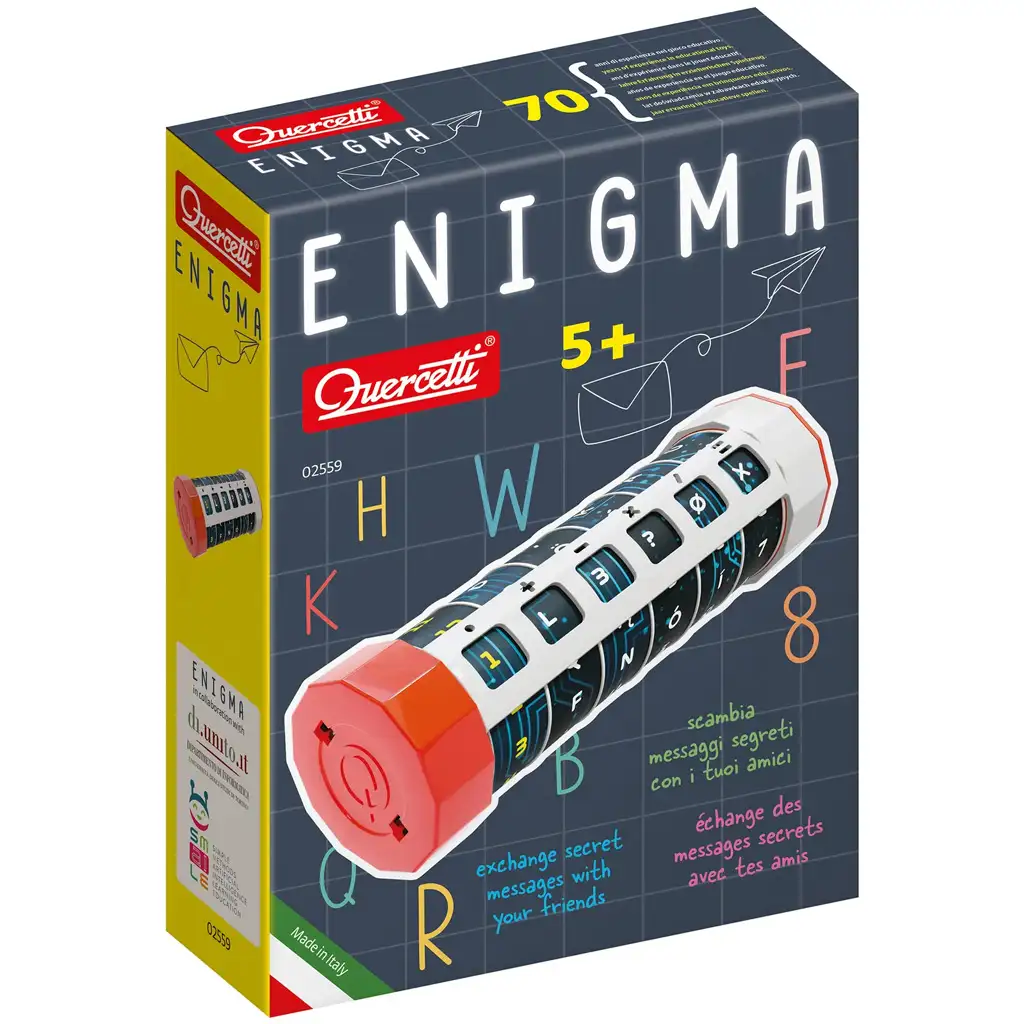 imagen de Quercetti: Enigma - El maestro de la codificación juego lógico 1