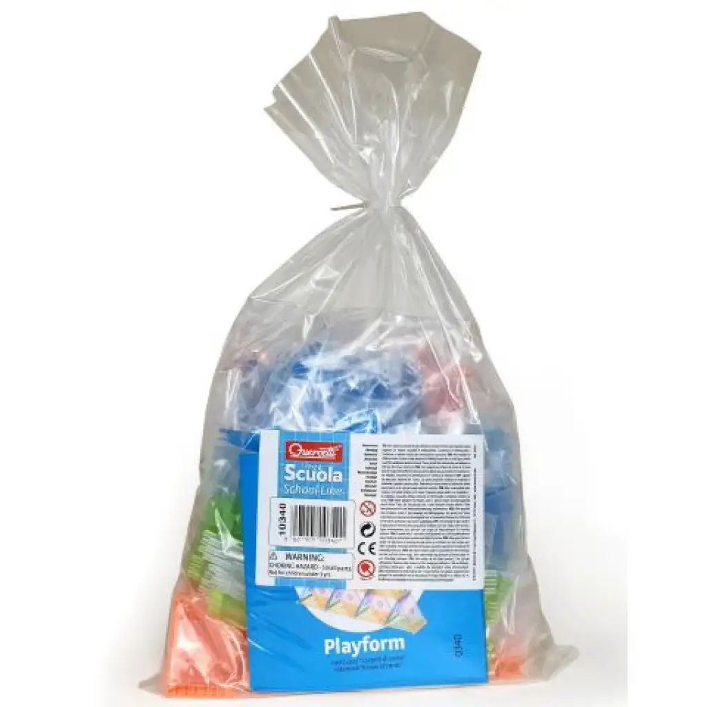 imagen de Quercetti: Juego de construcción de paneles Playform de 240 piezas 2