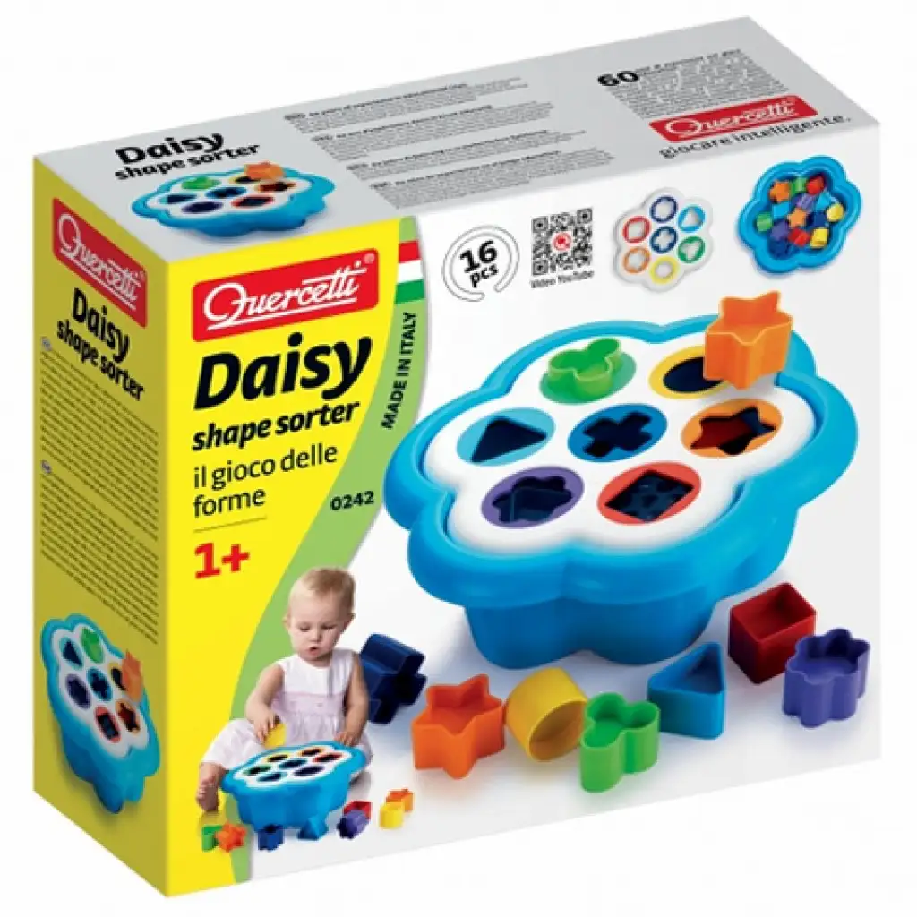 imagen de Quercetti: juego de encaje de 16 piezas 1