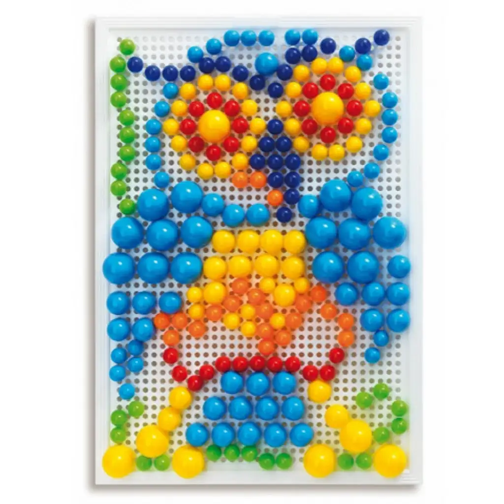 imagen de Quercetti: Juego de puntos de colores - ballena 280 piezas 3