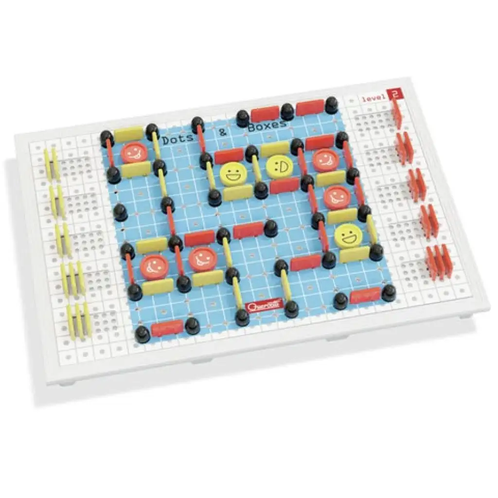 imagen de Quercetti: Juego Familiar - Puntos y Cajas 2