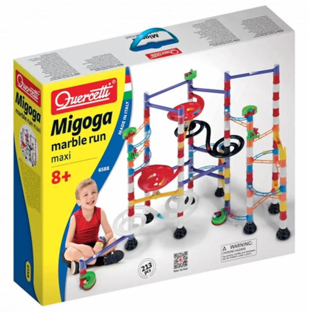 imagen de Quercetti: Migoga Maxi pista de canicas 213 piezas 1
