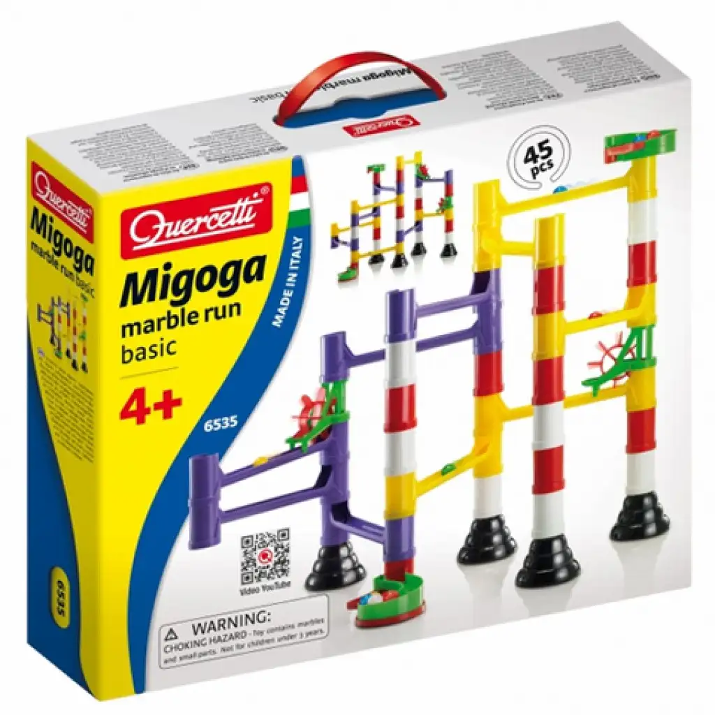 imagen de Quercetti: Migoga pista de canicas 45 piezas 1
