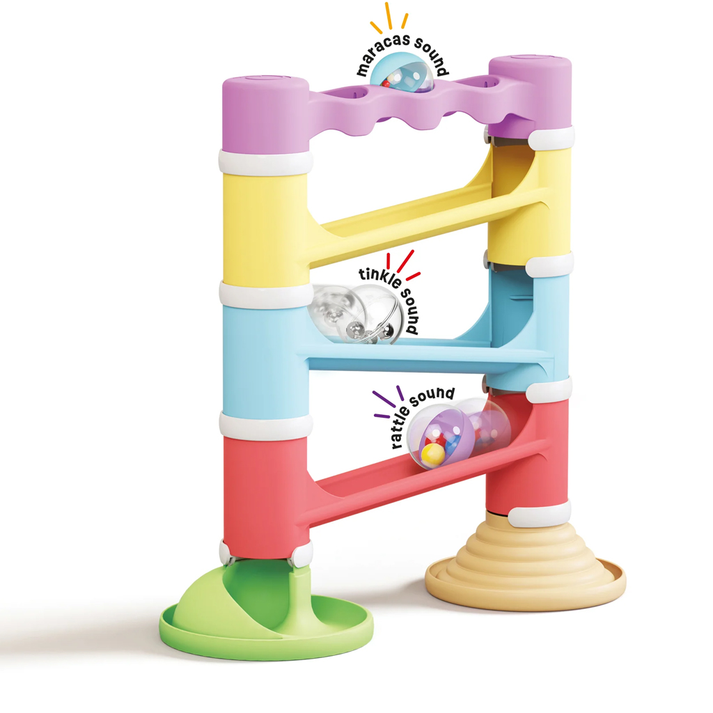 imagen de Quercetti: Migoga Tower Eco 17 piezas de pista de canicas 2