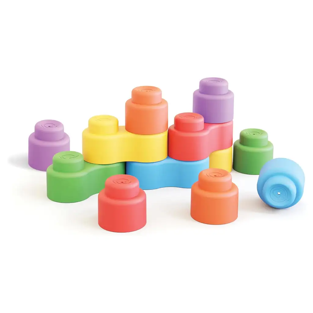 imagen de Quercetti: Momy Soft set de bloques de construcción suaves de 32 piezas 2