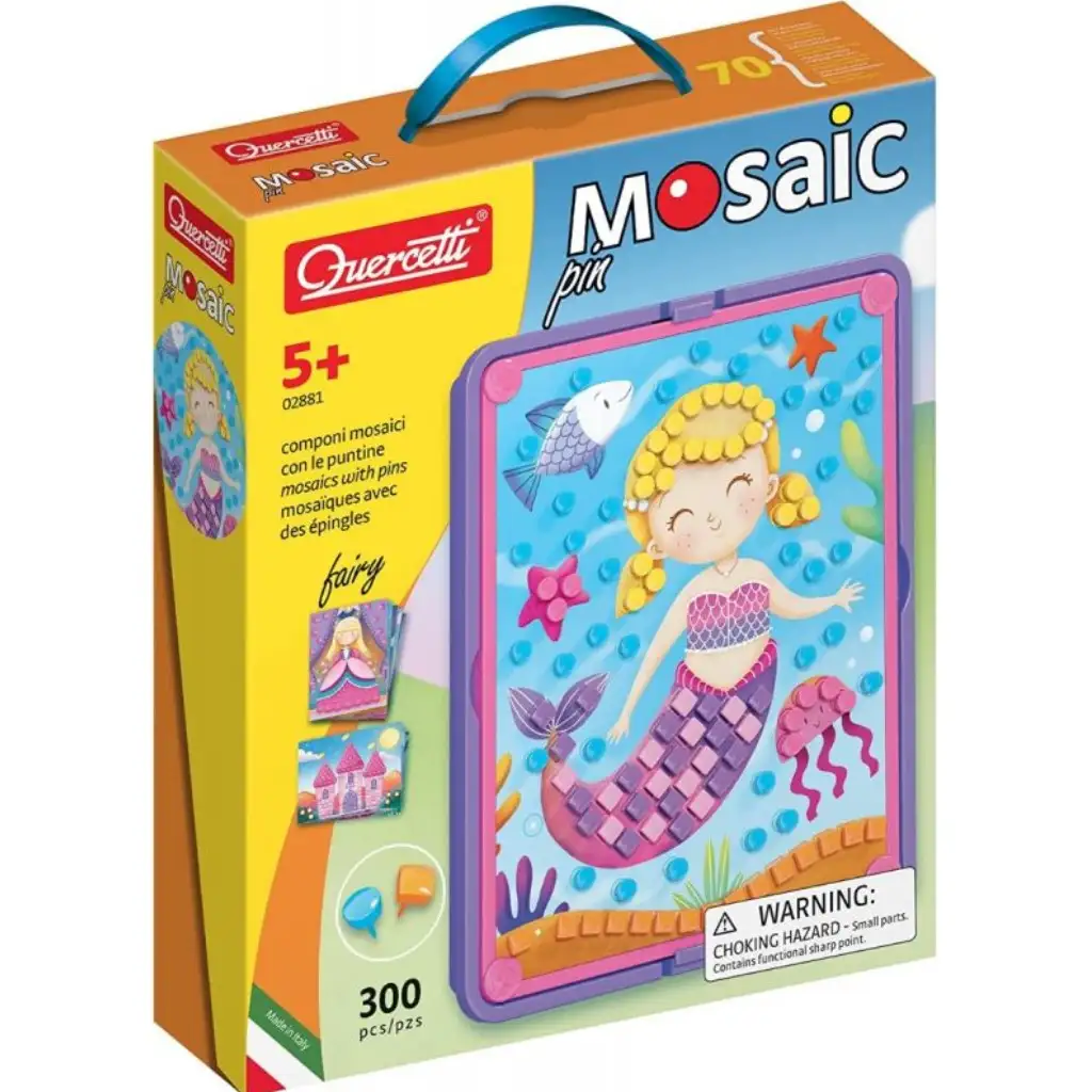 imagen de Quercetti: Mosaic Pin 300pcs Hada 2