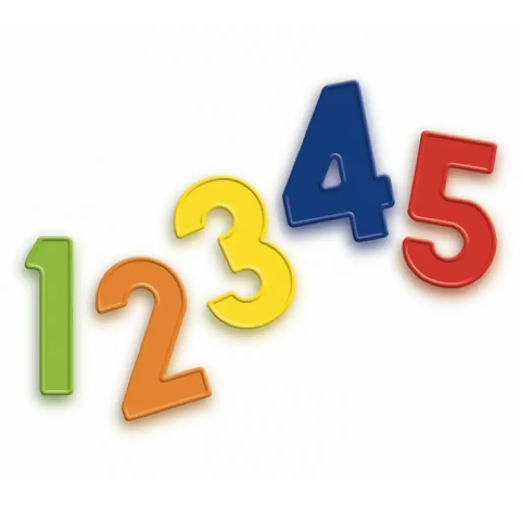 imagen de Quercetti: Números magnéticos 48 unidades 3